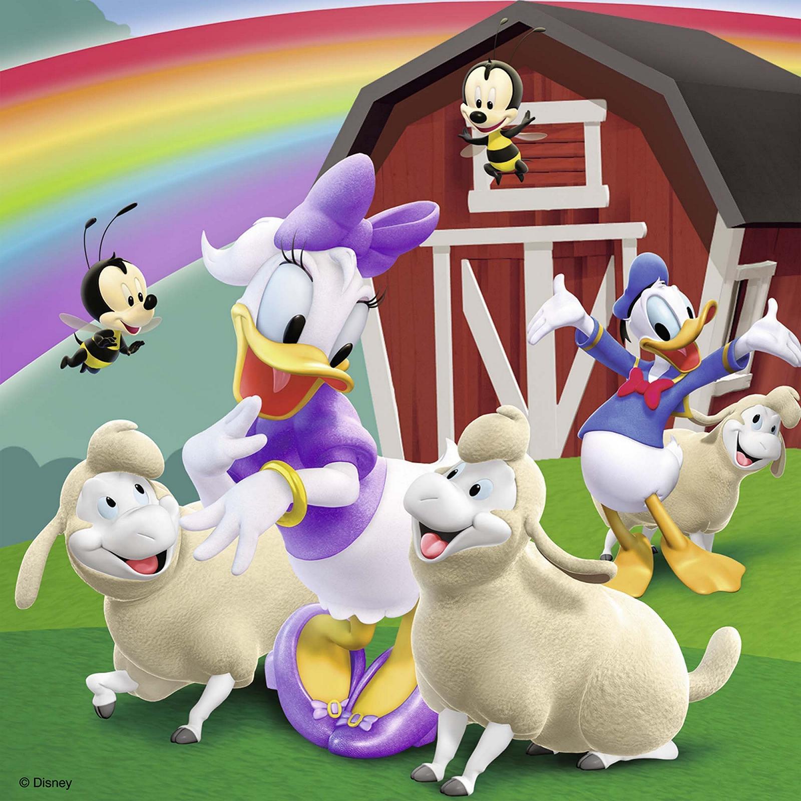 Пазли Ravensburger Disney Mickey Mouse Clubhouse 3x49 деталей, фото №2