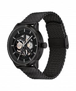 Годинник Calvin Klein Quartz Чоловічий Чорний Сталевий Ремінець 25200214 - Фото 1