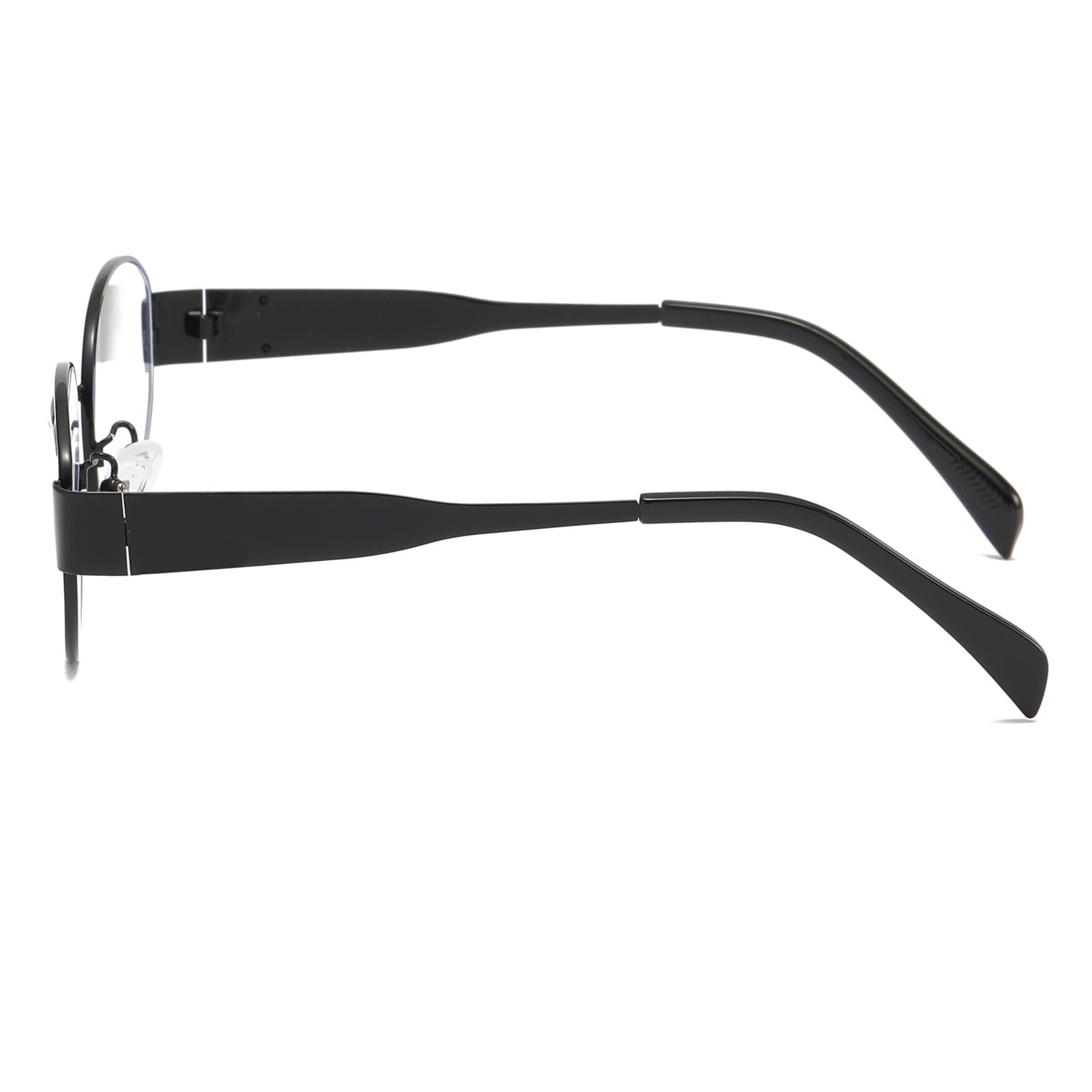 Солнцезащитные очки Oval Retro Long Keeper Металл Vintage UV400, фото №3