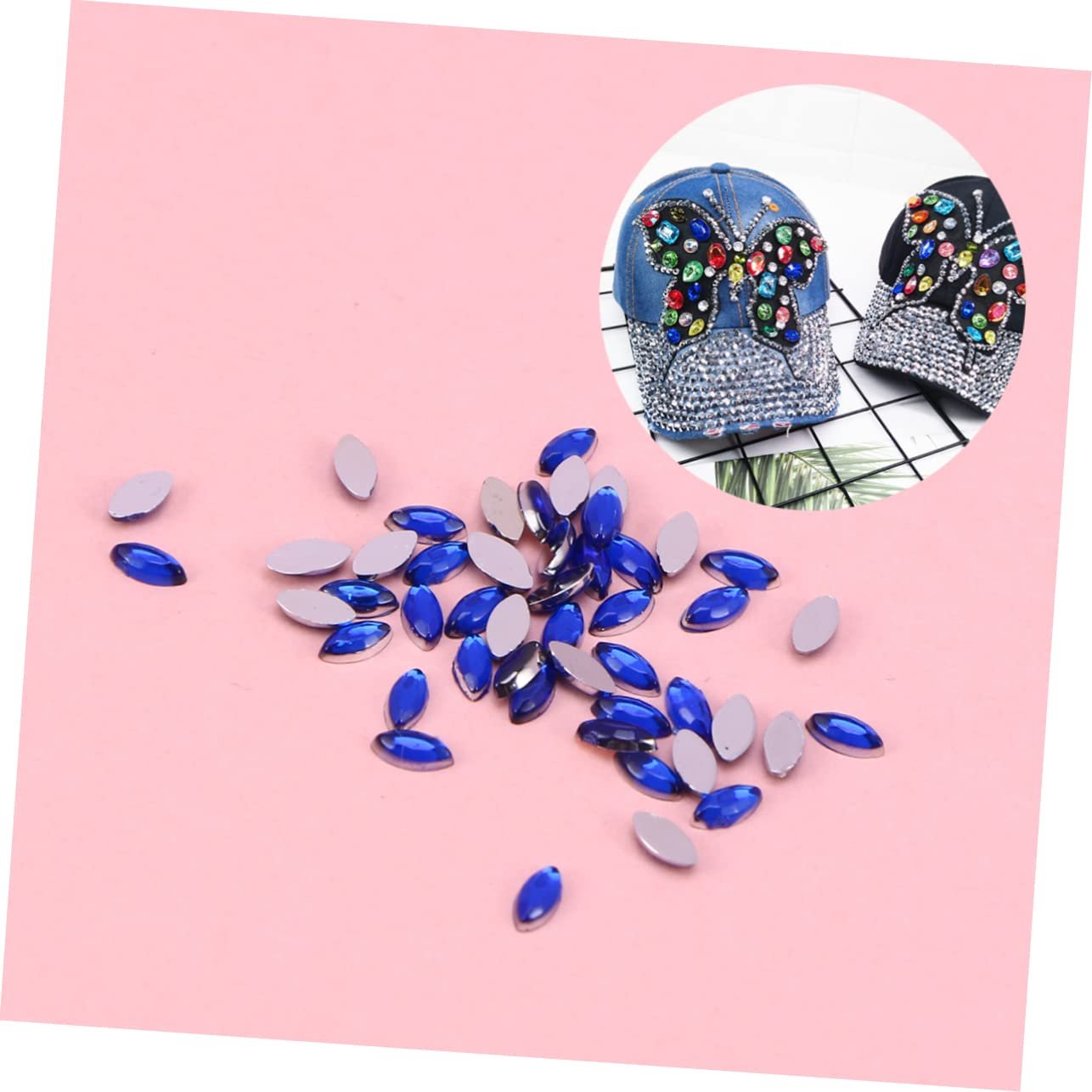 Стразы для ногтей Beavorty Разноцветные, плоские, кристаллы для дизайна ногтей, для маникюра и аксессуаров, фото №5