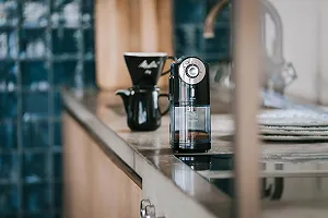 Кофемолка Melitta Molino 100 Вт, черный, нержавеющая сталь synthetic.ua - Фото 1