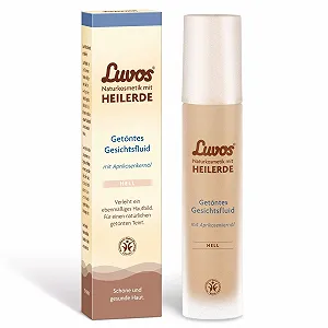 Флюїд для обличчя LUVOS Natural cosmetic light тонуючий 50 мл synthetic.ua - Фото 1