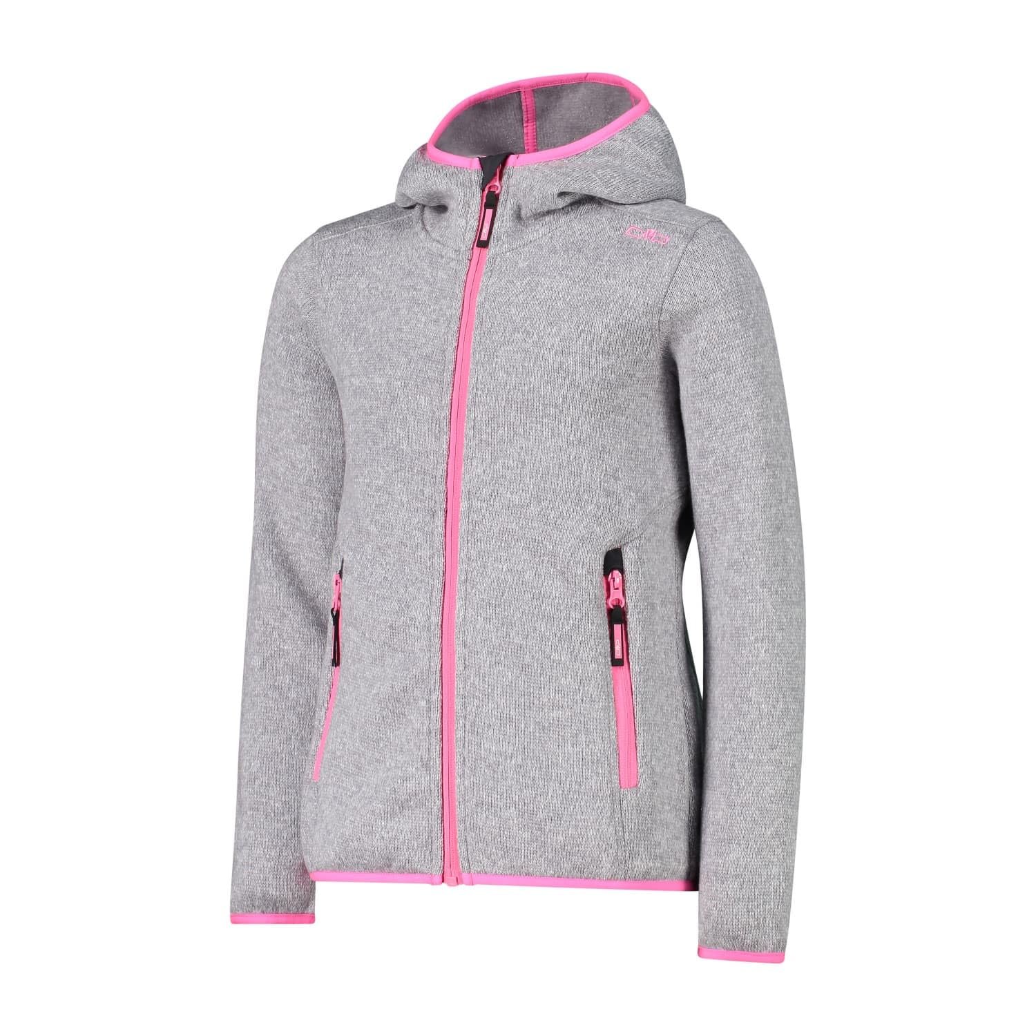 Куртка CMP Knit-Tech дитяча з фіксованим капюшоном, фото №3 Куртка CMP Knit-Tech дитяча з фіксованим капюшоном, фото №3