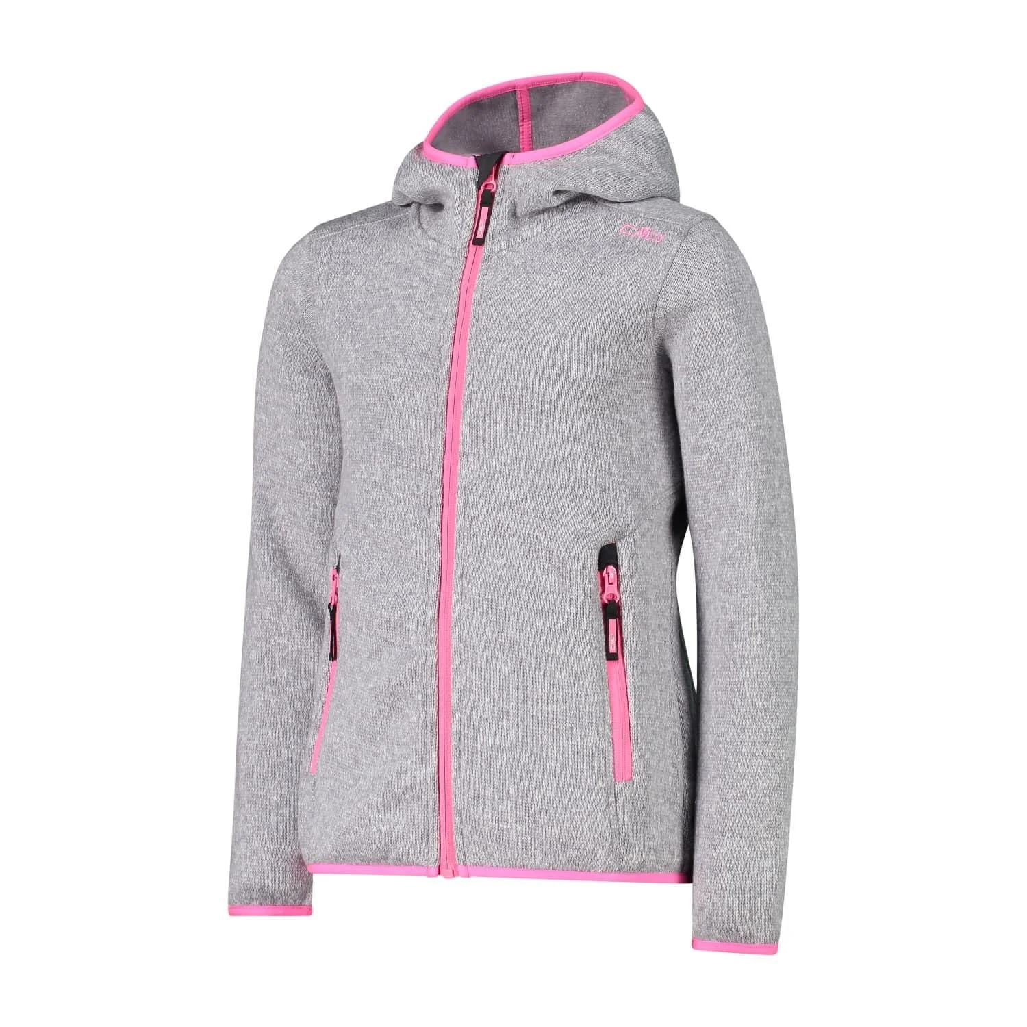 Куртка CMP Knit-Tech дитяча з фіксованим капюшоном, фото №3 Куртка CMP Knit-Tech дитяча з фіксованим капюшоном, фото №3