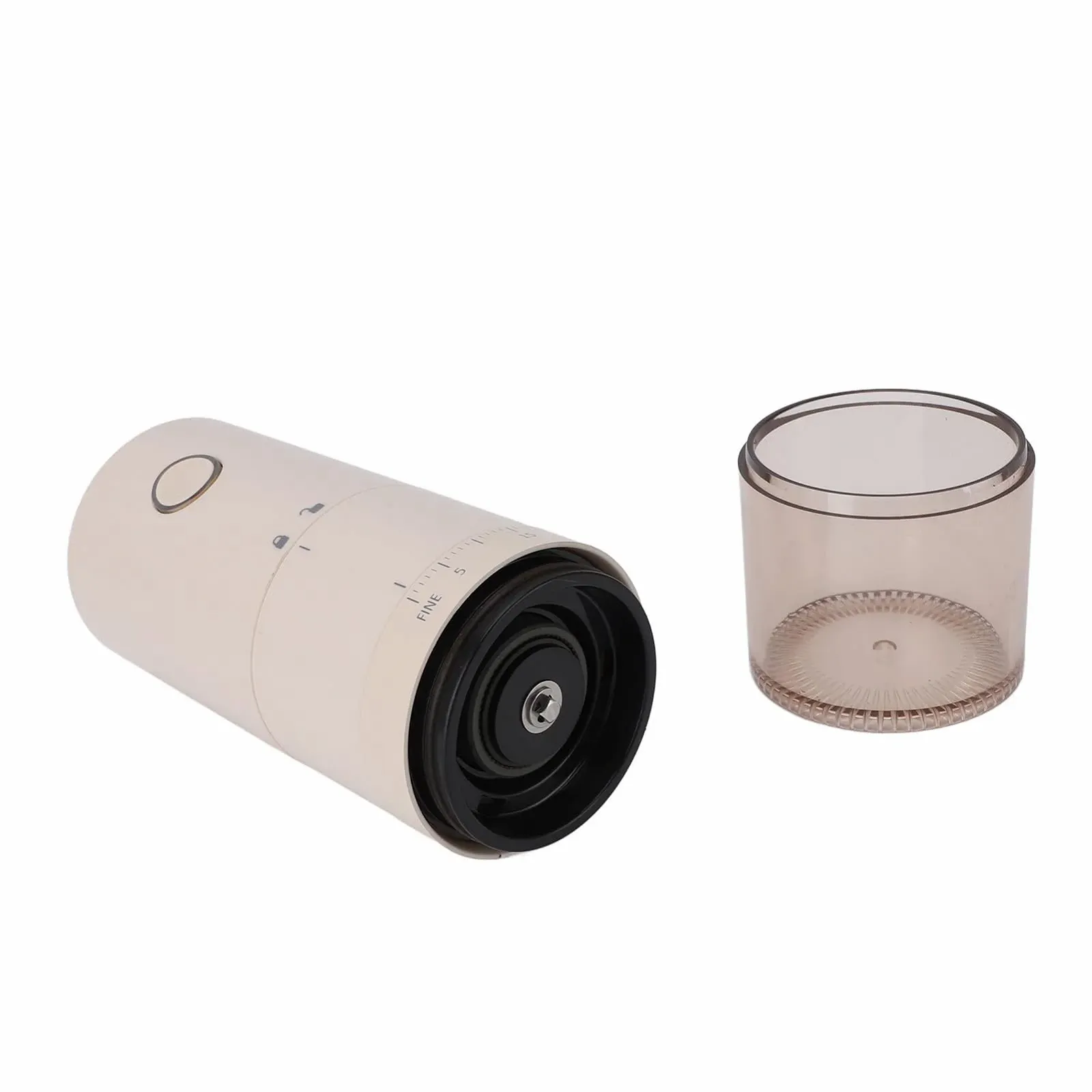 Электрическая кофемолка с помолом, 38 регулируемых настроек, аккумуляторная через USB, портативная, фото №8