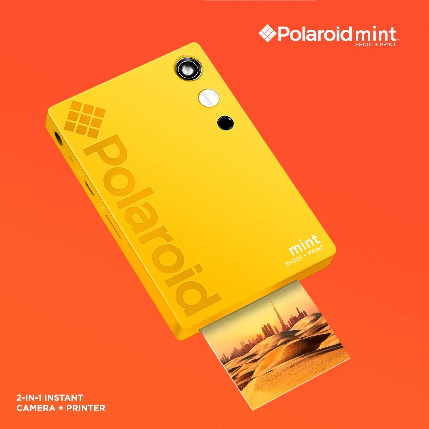 Фотокамера мгновенной печати Polaroid Mint 2-в-1 Принтер 16MP Vertical Design Zink, фото №9
