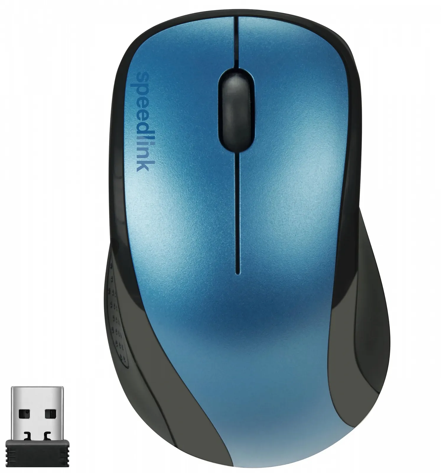 Мышь Speedlink Kappa Wireless, 3 кнопки, синяя, фото №1