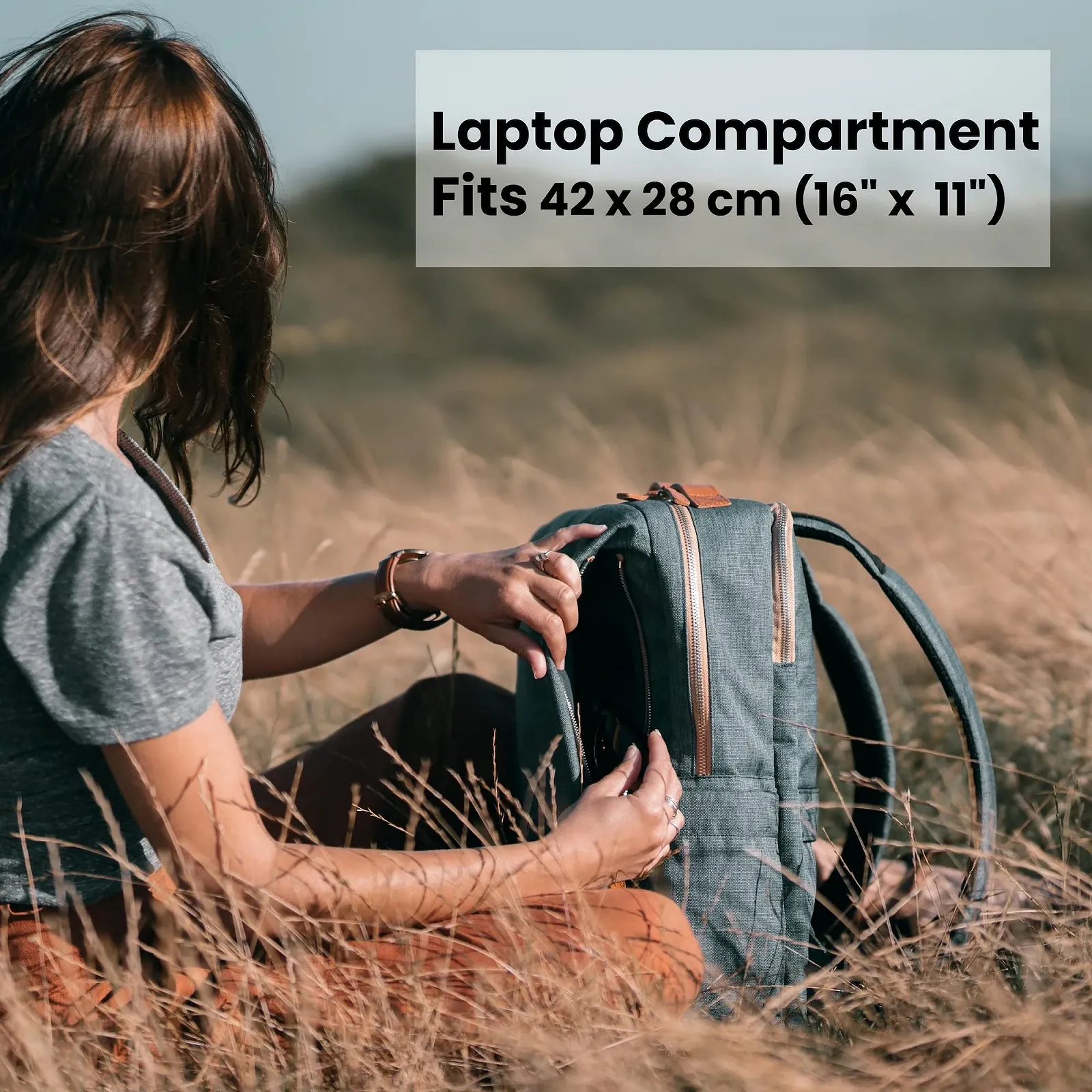 Рюкзак для ноутбука Nordace Siena 15.6 дюймов с USB-портом Водонепроницаемый, фото №6 Рюкзак для ноутбука Nordace Siena 15.6 дюймов с USB-портом Водонепроницаемый, фото №6