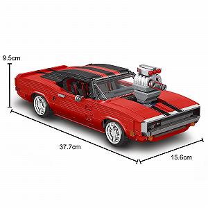 Набір для будівництва Mould King 10112 Technik Car Red Sports Car 1869 деталей synthetic.ua - Фото 1
