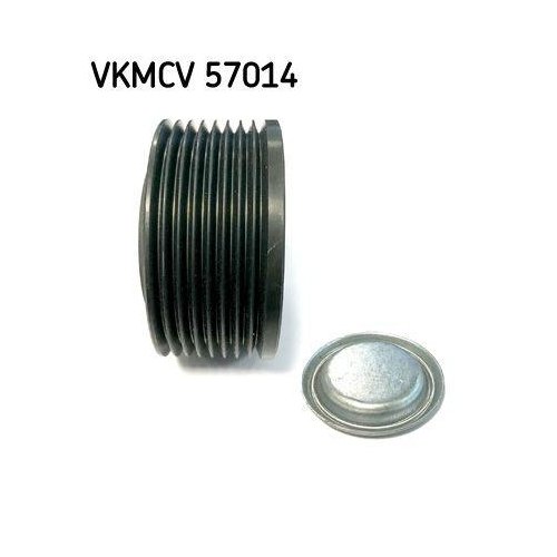 Ролик обводной/направляющий поликлинового ремня SKF VKMCV 57014 для DAF, верхний, фото №3