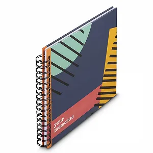 Фотоальбом Hama Спиральный 10 x 15 cm, 50 страниц, 28 x 24 cm Фиолетовый synthetic.ua - Фото 1