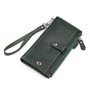 Кошелек женский ST Leather 18380 ST420 кожаный Зеленый Кошелек женский ST Leather 18380 ST420 кожаный Зеленый