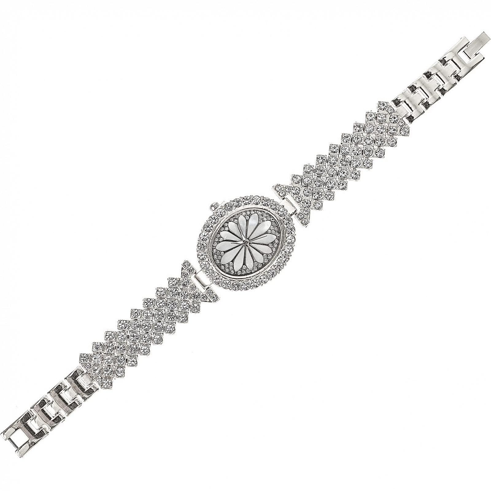 Женские часы Healvian Креативные Стильные Серебристые, фото №1