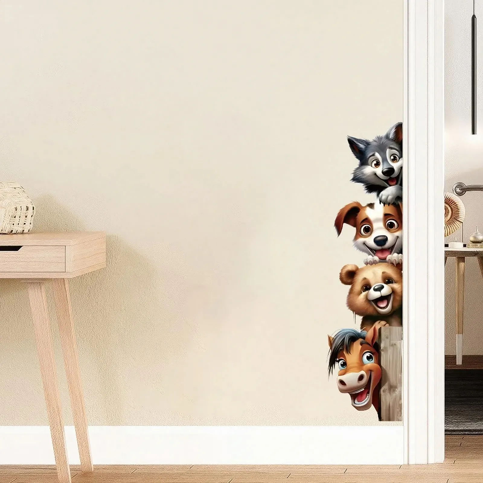 Наклейки на стіну Собаки самоклеючі 60 x 17 см, фото №2