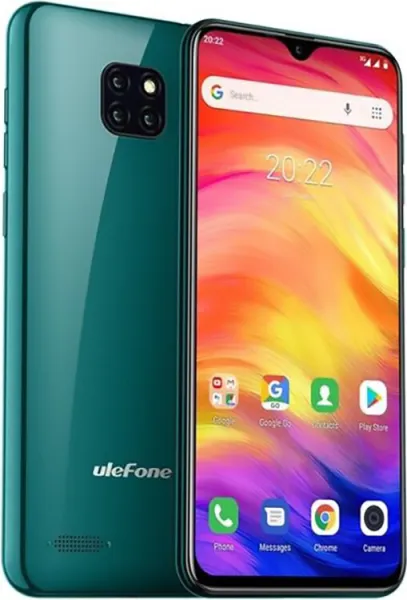 Смартфон 6.1" UleFone Note 7 1/16Gb 3G 2-SIM 8/5Мп 4 ядра Green, фото №4
