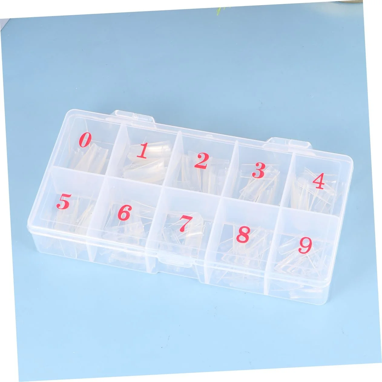 Набор для маникюра WRITWAA 500 шт. Прозрачные искусственные ногти из металла и пластика, фото №5 Набор для маникюра WRITWAA 500 шт. Прозрачные искусственные ногти из металла и пластика, фото №5