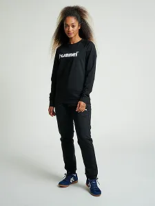 Женская Толстовка Hummel Go Cotton Logo 203519 synthetic.ua - Фото 1