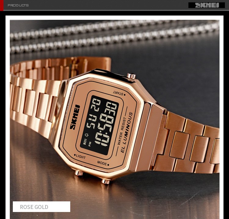 Годинник Skmei 1647RG Rose Gold, фото №4