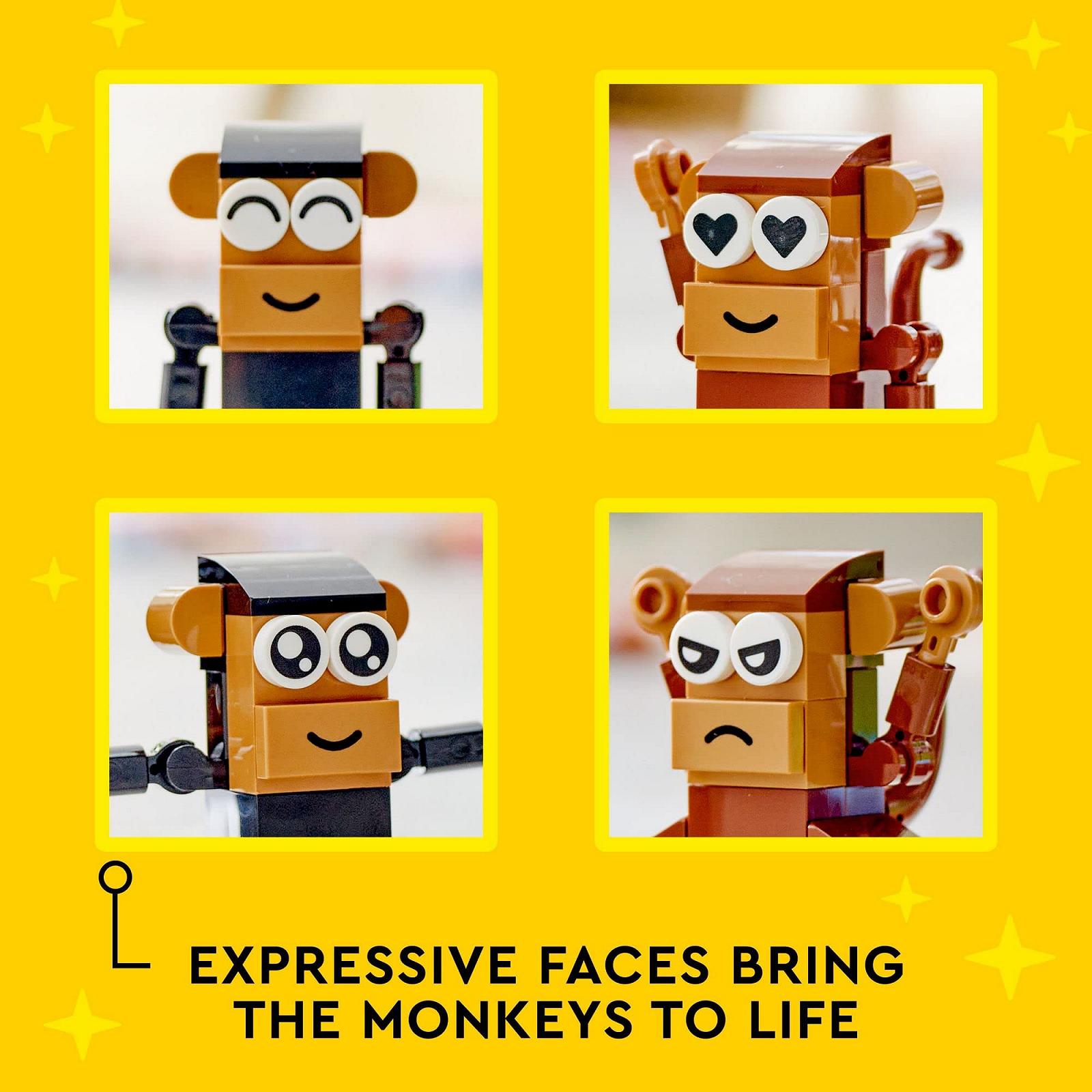 Конструктор LEGO Classic Creative Monkey Fun 11031, фото №3