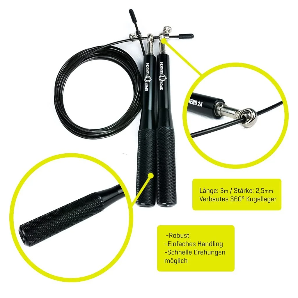 Скакалка Sporttrend 24 Speed Jump Rope Purple, фото №3 Скакалка Sporttrend 24 Speed Jump Rope Purple, фото №3