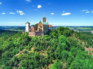 Пазл CALVENDO Wartburg bei Eisenach 1000 деталей 64 x 48 см Фотопазл для приятного досуга synthetic.ua - Фото 1