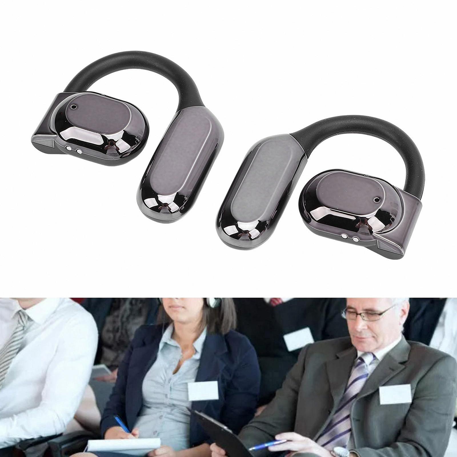 Наушники для перевода Bluetooth, 133 языка, голоса в реальном времени, открытые AI, музыкальные наушники, для путешествий и бизнеса, фото №5