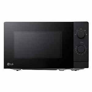 Мікрохвильова піч LG Solo MS2082F 700 Вт 20 л 439 мм Чорна - Фото 1