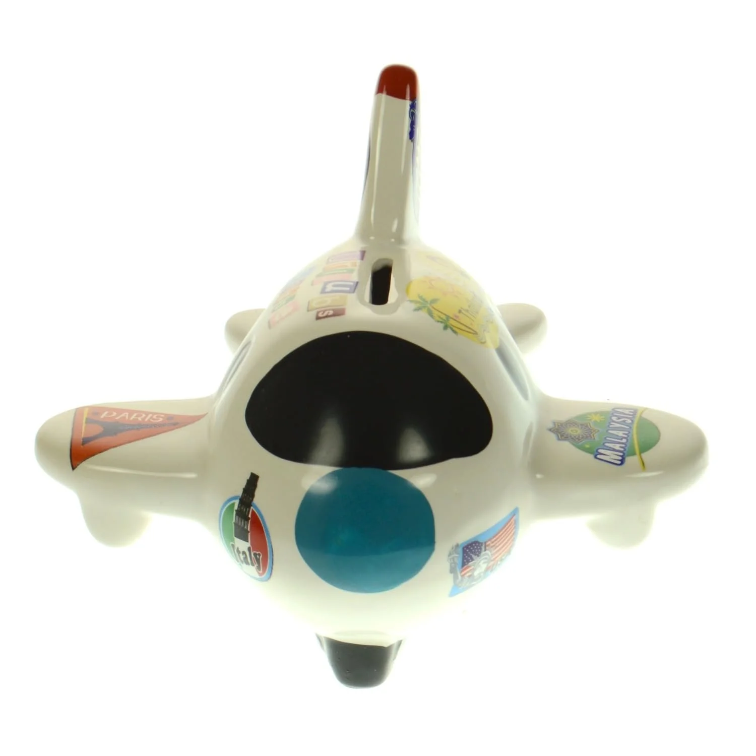 Скарбничка керамічна trendaffe Літак Holiday Fund, фото №4