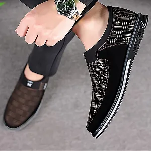 Ботинки Мужские Спортивная Обувь Легкие Дышащие synthetic.ua - Фото 1