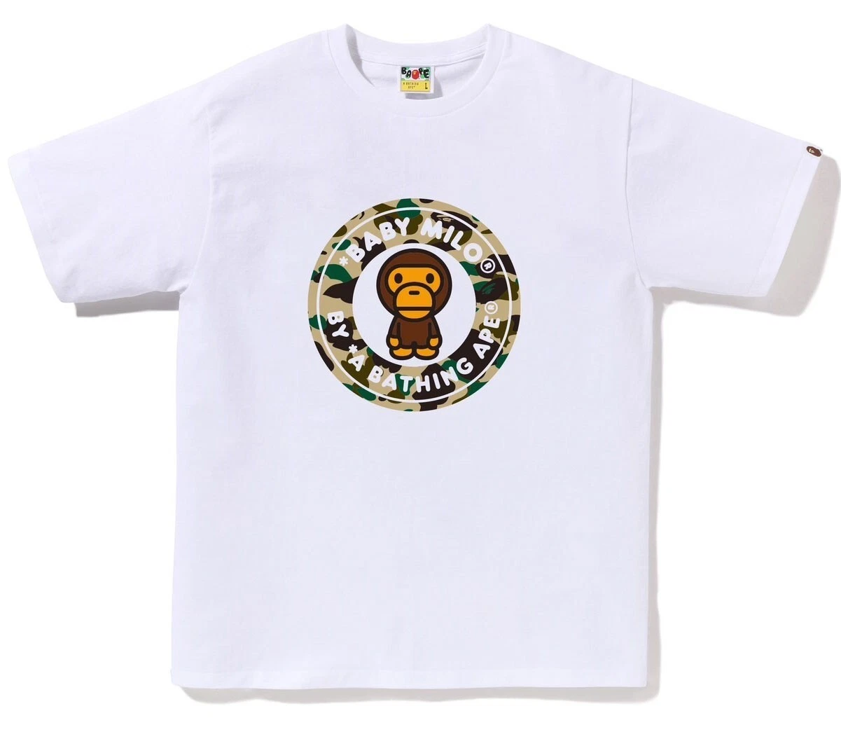 Футболка Bape 1St camo Milo Busy Works Tee M, фото №1