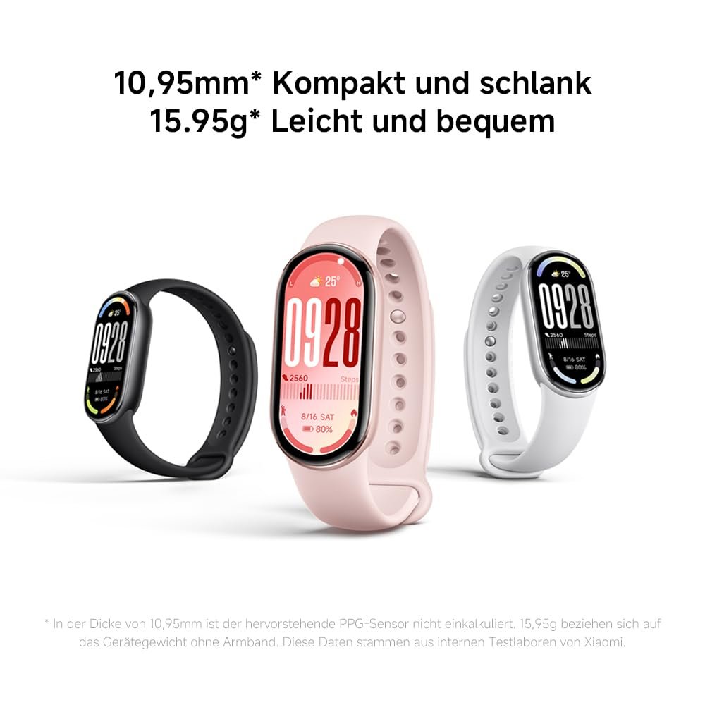 Браслет Xiaomi Smart Band 9 Pro, 1.74" AMOLED, 1200 нит, 21 день работы, 150+ режимов, 5ATM, GNSS, датчик ЧСС и SPO₂, Bluetooth 5.4, 60Hz, черный, фото №5