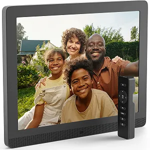 Цифровая фоторамка Pix Star 15 дюймов WiFi USB SD Матовая с датчиком движения - Фото 1