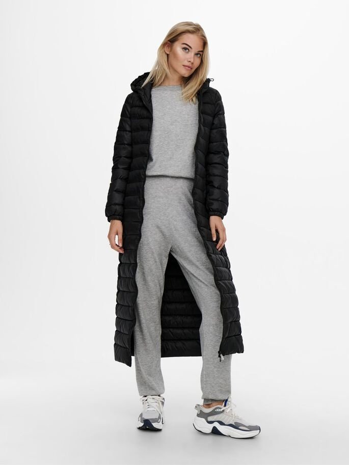 Пальто ONLY ONLNEWTAHOE X-LONG COAT CS CC OTW 15232995 Черный XS, фото №1