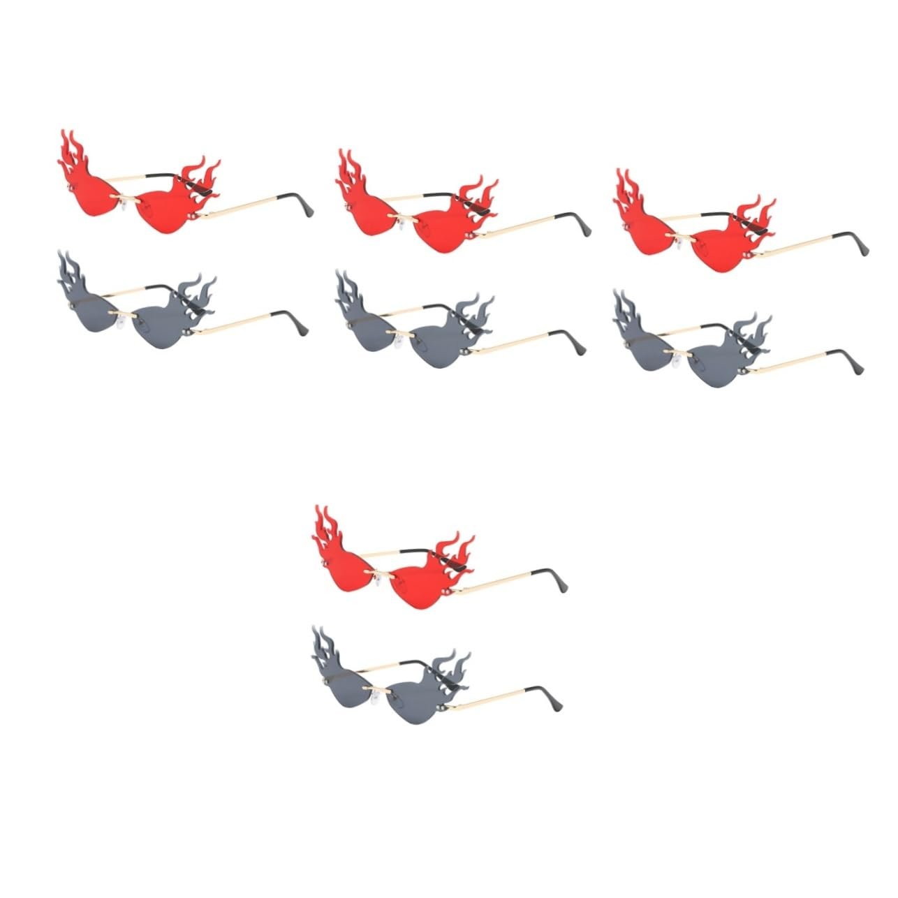 Сонцезахисні окуляри Без рамки PACKOVE Модні окуляри для жінок, 8 шт,, фото №1