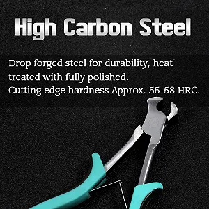 Мини-кусачки торцевые SPEEDWOX 5.8" Прецизионные кусачки торцевые Длинные кусачки для проволоки для гитарных струн Изготовление бижутерии Инструмент synthetic.ua - Фото 1