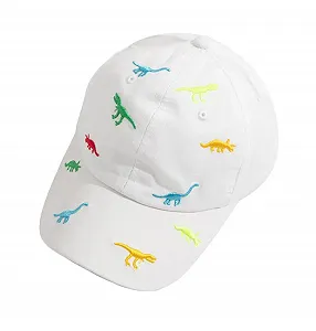 Бейсболка 2-6 лет Детская Dinosaur Snapback Хлопковая Солнцезащитная Outdoor Регулируемая Anti-UV Летняя synthetic.ua - Фото 1