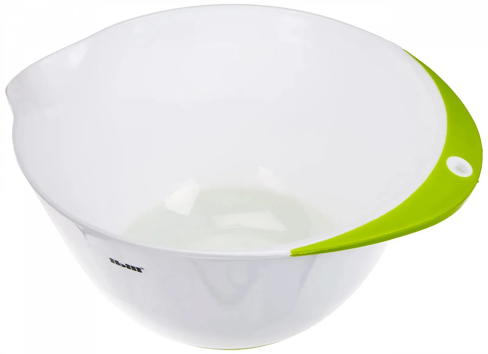 Миска для змішування IBILI з нековзною основою, 24 см White/Green, фото №1