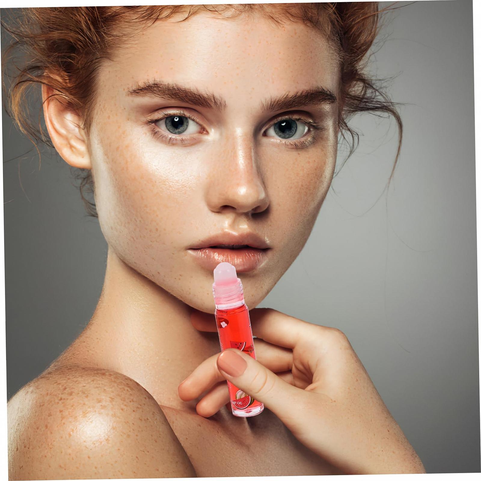 Блеск для губ POPETPOP Pack of 6 Lip Balm Liquid Lipstick Fruity Roller Colourless Lip Oil, фото №4 Блеск для губ POPETPOP Pack of 6 Lip Balm Liquid Lipstick Fruity Roller Colourless Lip Oil, фото №4