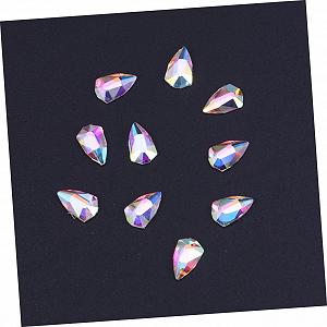 Прикраса для нігтів MAGICLULU 10 штук блискучий кристал synthetic.ua - Фото 1