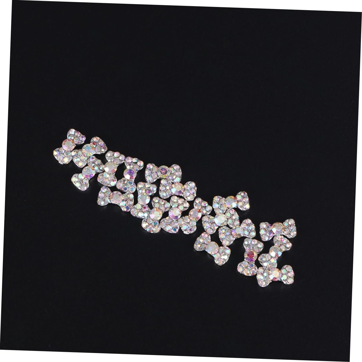 Наклейка для ногтей FRCOLOR 3 набора Стразы бант Кристаллы Наклейки для декорирования ногтей 20 шт * 3, фото №7