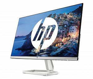 Монитор HP M24fd (24 дюйма, Full HD IPS, 75Hz, AMD FreeSync, HDMI 1.4, USB-C, Время отклика 5мс) Серебристый/Черный - Фото 1
