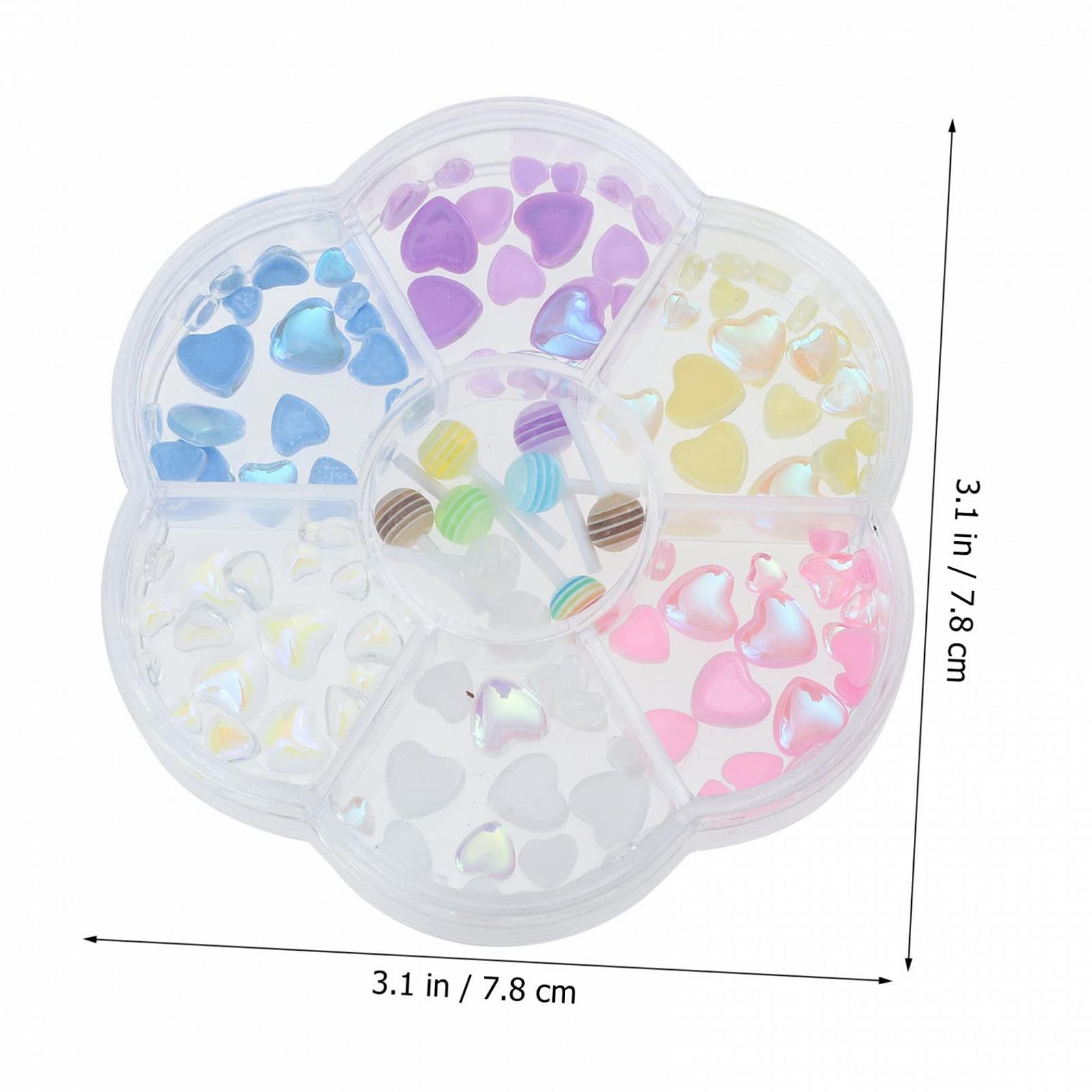 Украшения для ногтей Сердце FRCOLOR Набор 3 шт. Смола Камни Характеристики, фото №8 Украшения для ногтей Сердце FRCOLOR Набор 3 шт. Смола Камни Характеристики, фото №8