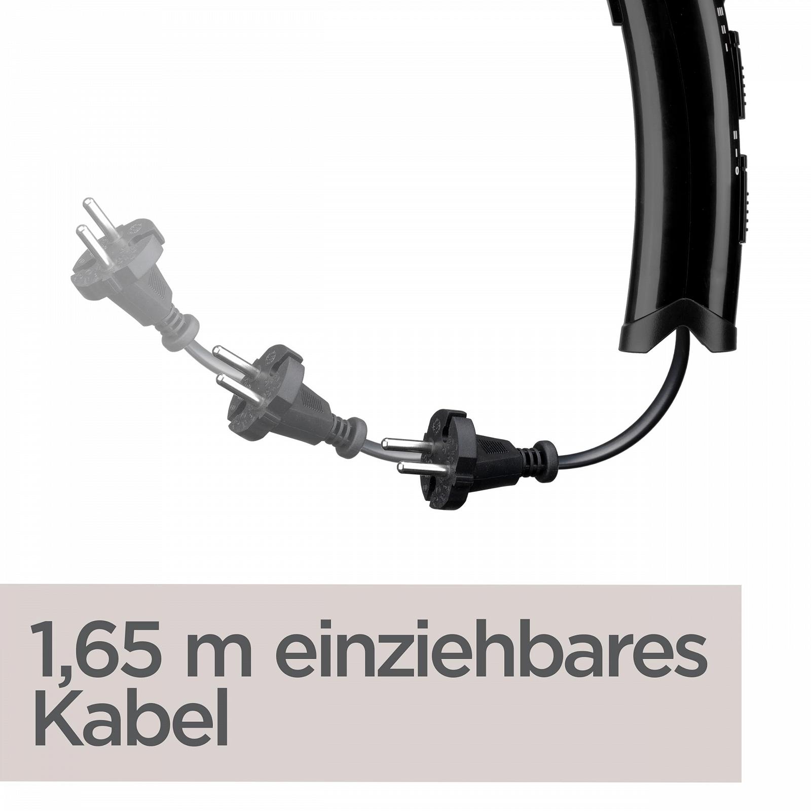 Фен Babyliss Cordkeeper Ionic 2000 D373E, 2000 Вт, черный, фото №2