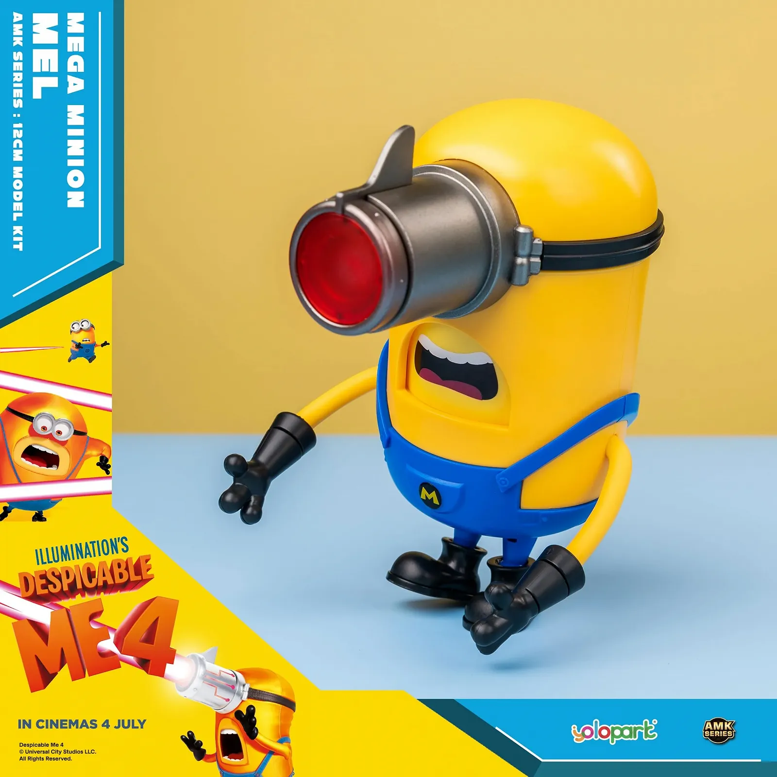 Фігурка Minion Despicable Me 4 Mega Mel 12 см, фото №4