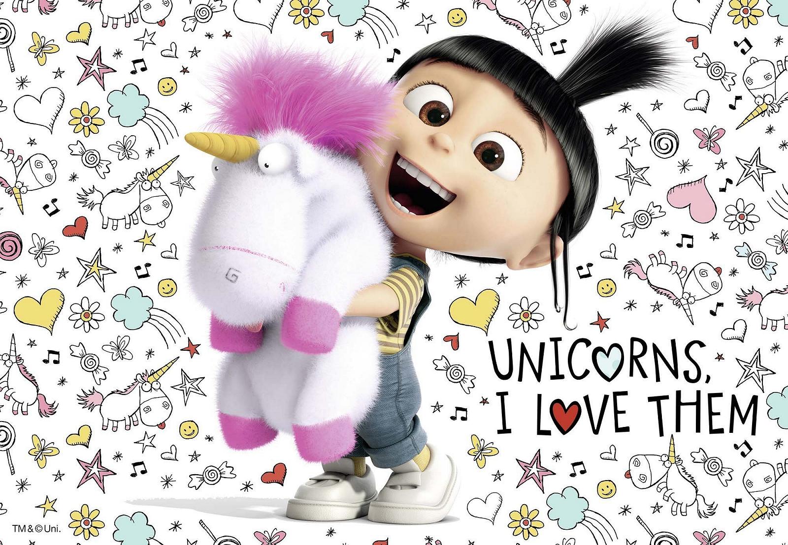 Пазл дитячий Ravensburger 07811 Agnes and the Minions 2 x 24 деталі, фото №1