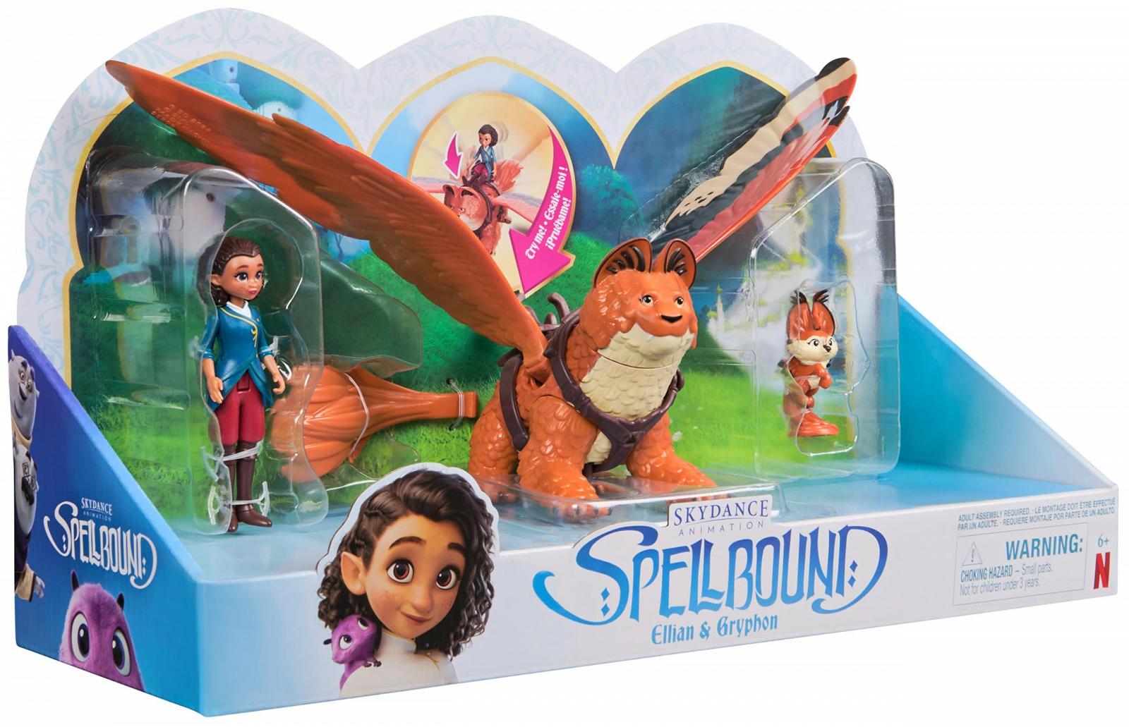 Набор фигурок Эллиан Spellbound, 9 см, коллекционные фигурки Грифона Делюкс и детеныша, фото №7