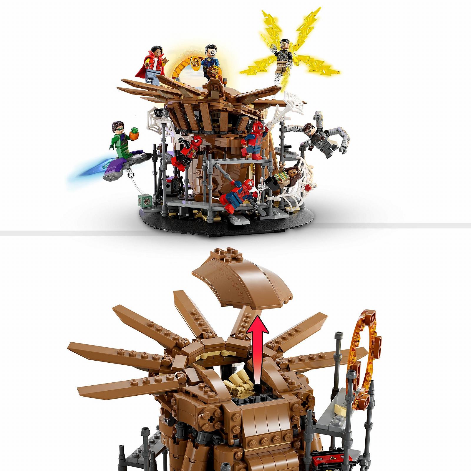 Конструктор LEGO Marvel 76261 Большая битва Человека-Паука & 76244 Майлз Моралес против Морбиуса, фото №4