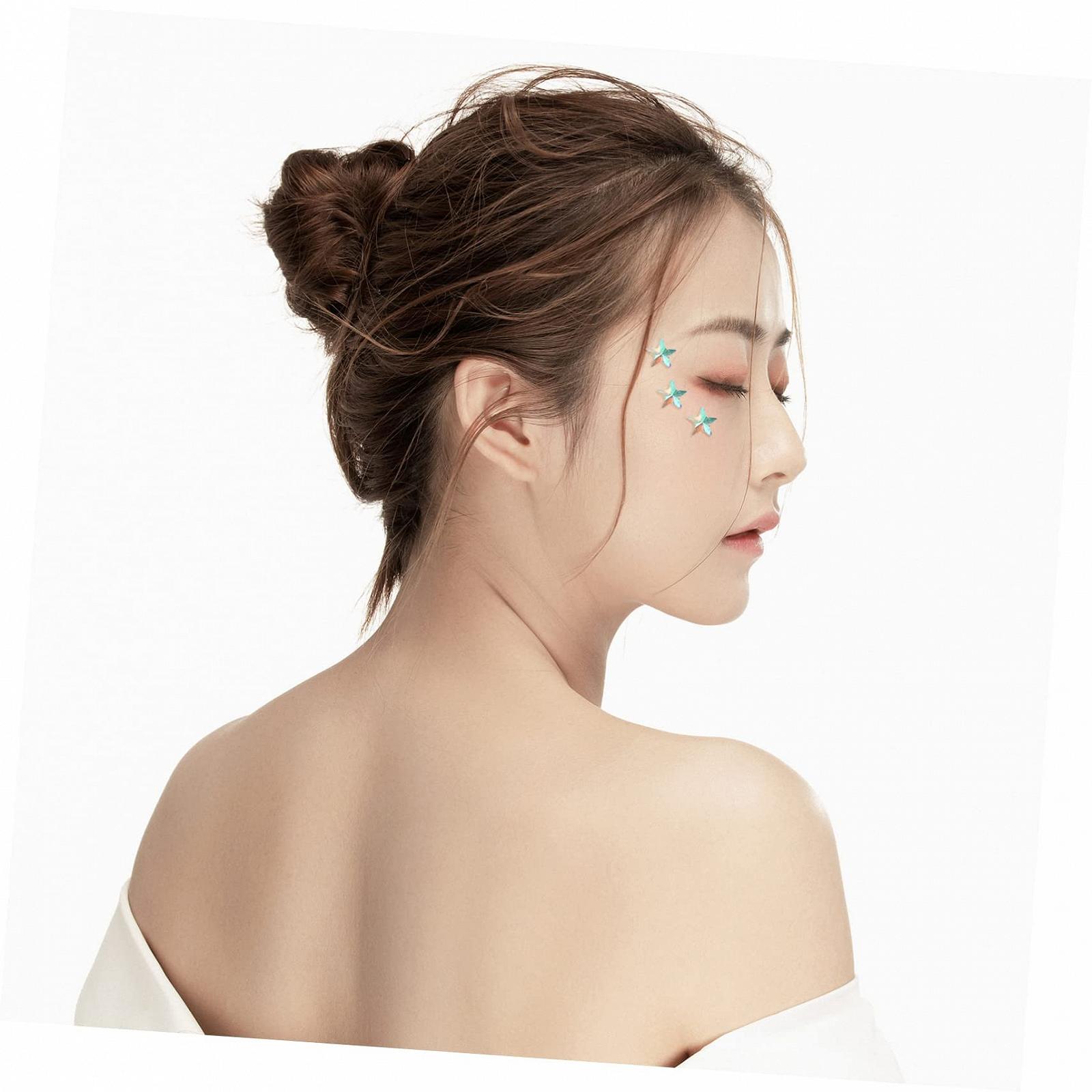 Стразы для ногтей Healeved 20 листов, самоклеящиеся, разных цветов, фото №9