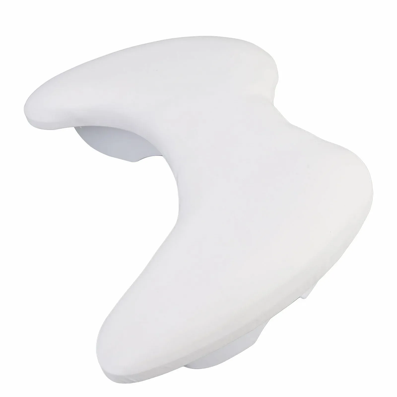 U-подібна підставка для рук для манікюру PU шкіра БІЛИЙ, фото №2
