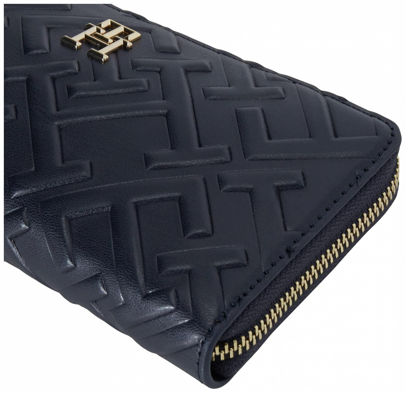 Кошелек Tommy Hilfiger Iconic Tommy LRG ZA Mono AW0AW14343 Space Blue, Space Blue, фото №4
